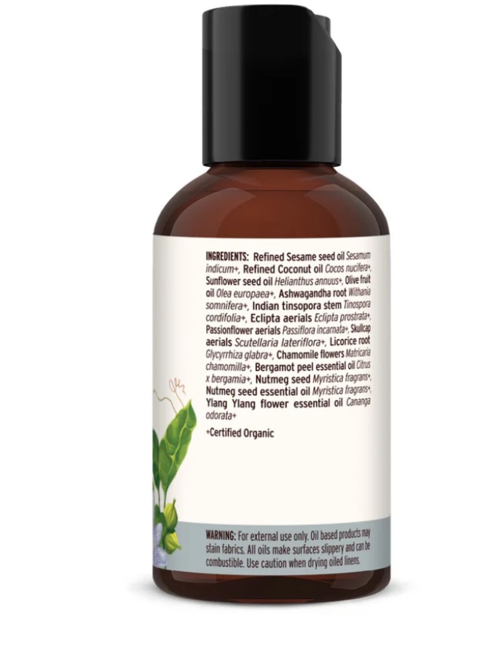 Organic Sleep Easy Oil Ayurvedic Sleep Body Oil Nontoxic NWT - Picture 10 of 12